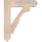 Ekena Millwork Balboa Arts & Crafts Smooth Bracket, Douglas Fir, 3 1/2"W x 18"D x 22"H BKT04X18X22BOA03SDF - alternate 4